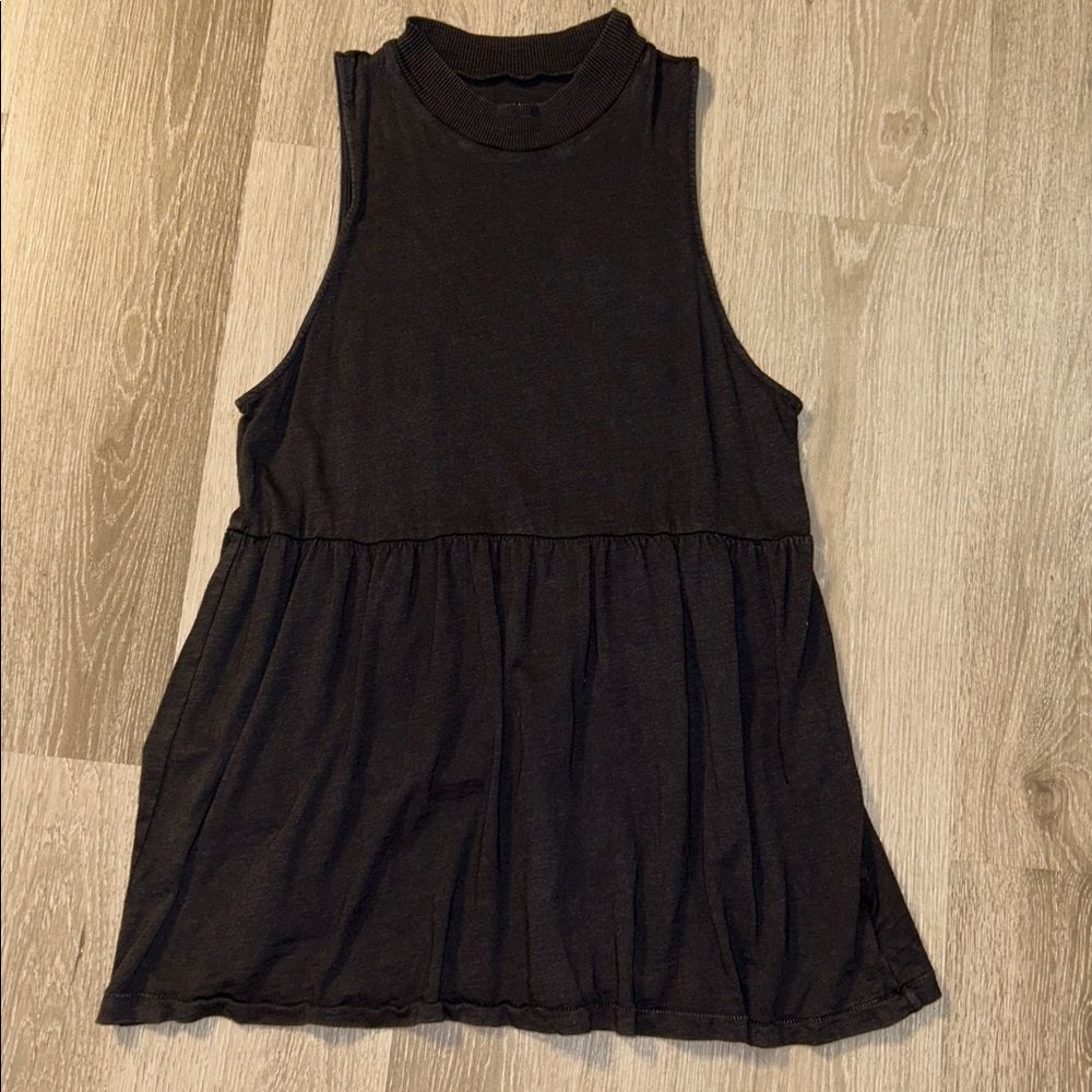 American Eagle Peplum Tank Top
